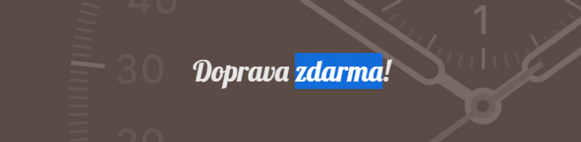 Doprava zdarma